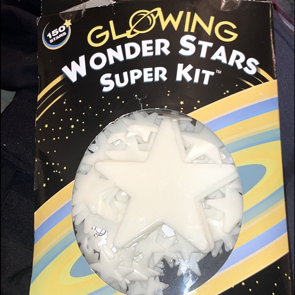 Glow in the dark stars